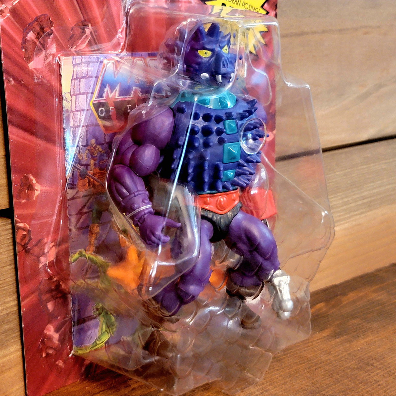 Spikor MOTU Origins Masters of the Universe 6 in Action Figure Unpunched