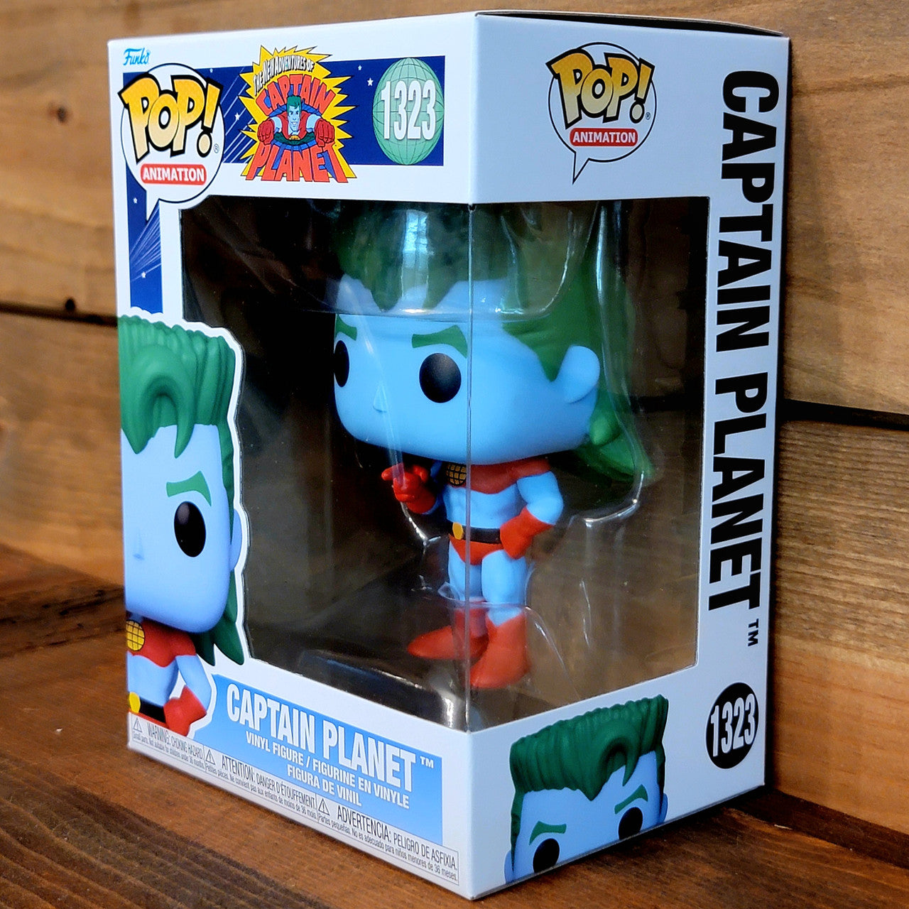 Captain Planet 1323 Animation Funko Pop! Vinyl Figure