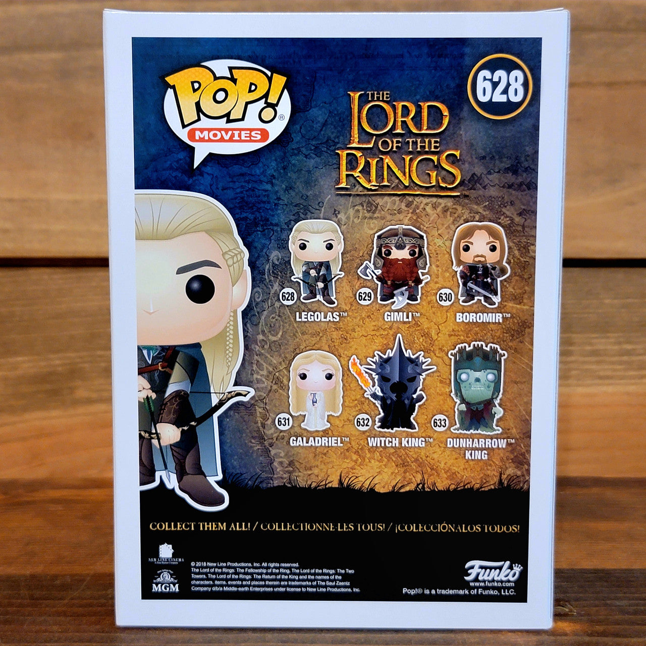 Legolas 628 Lord of the Rings LOTR Movies Funko Pop! Vinyl Figure – MC  Collectible