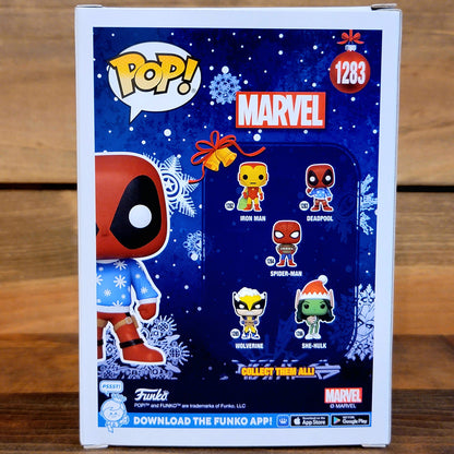 Deadpool 1283 Christmas Sweater Marvel X-Men Funko Pop! Bobblehead