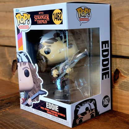 Eddie w/ Guitar 1462 Stranger Things Television TV Funko Pop! Vinyl Figure