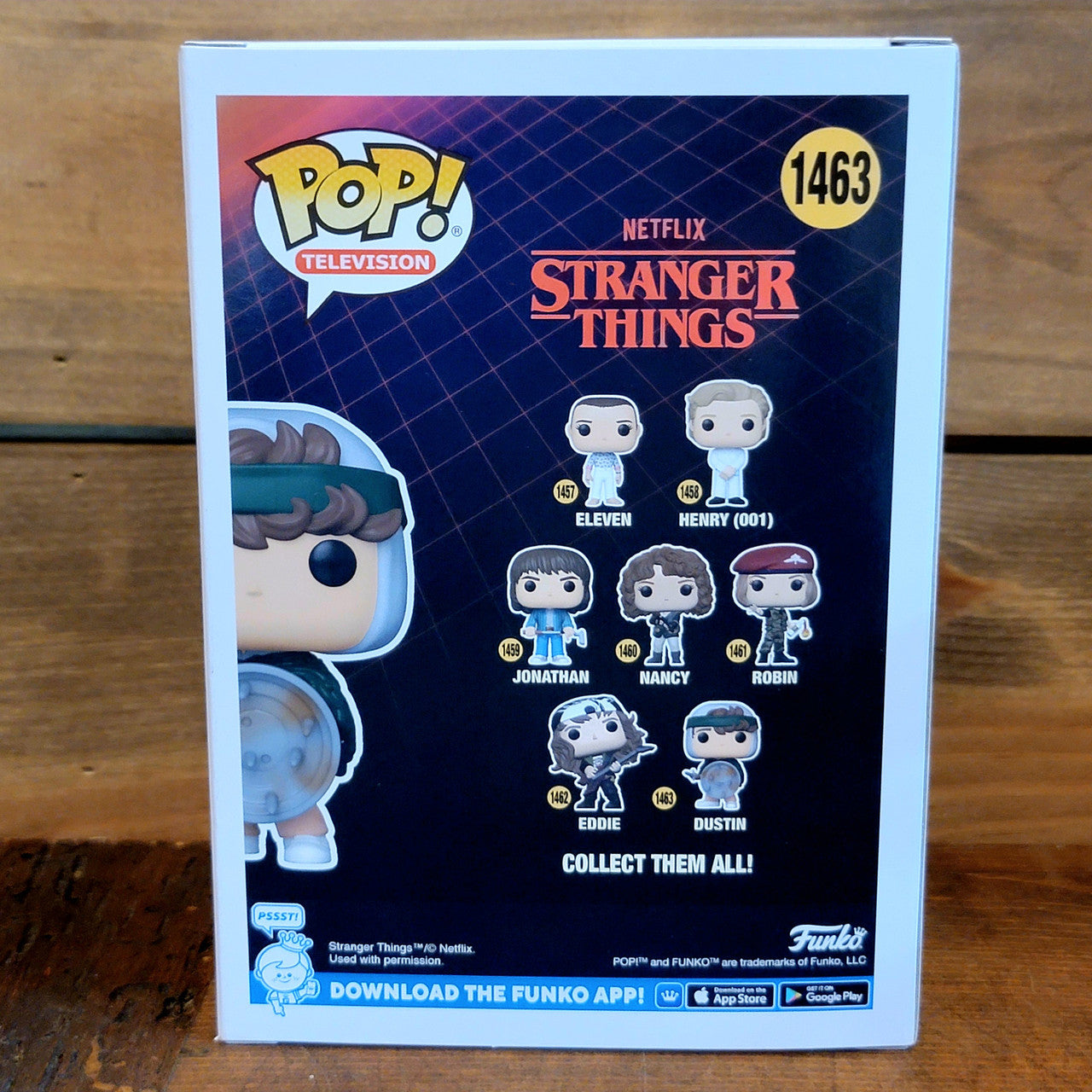 Dustin 1463 Stranger Things Television TV Funko Pop! Vinyl Figure