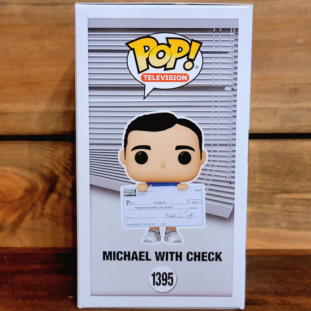 Michael with Check 1395 The Office Fun Run Television Funko Pop! Vinyl Figure