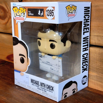 Michael with Check 1395 The Office Fun Run Television Funko Pop! Vinyl Figure