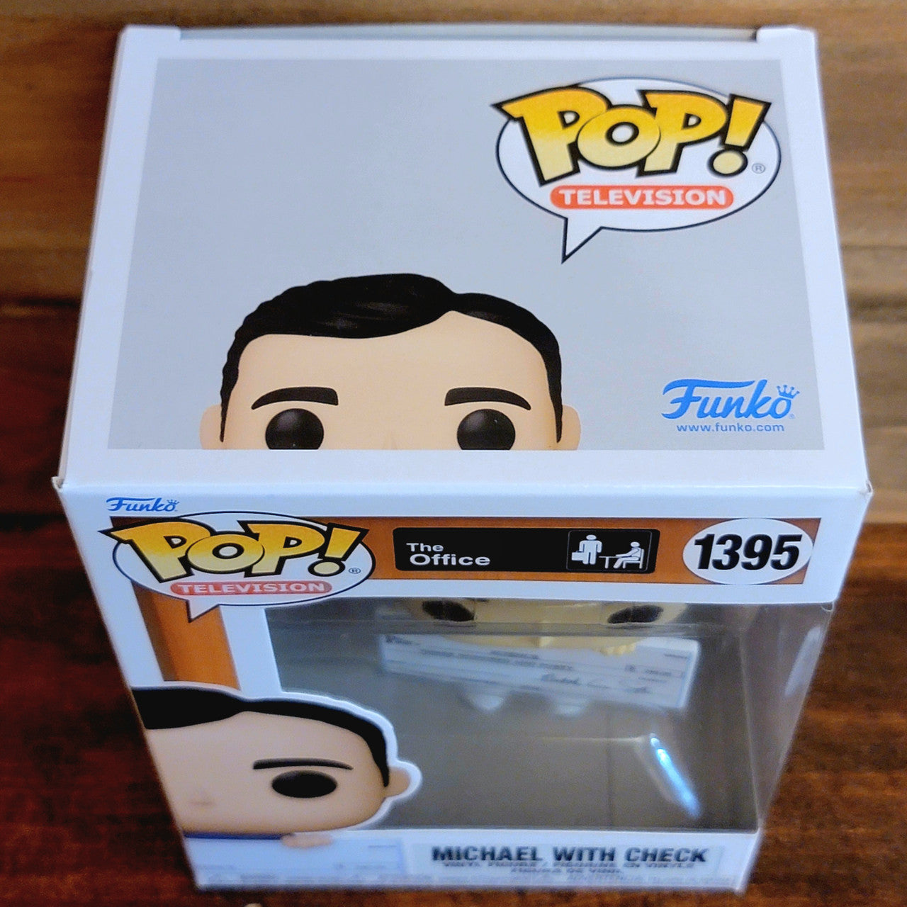 Michael with Check 1395 The Office Fun Run Television Funko Pop! Vinyl Figure