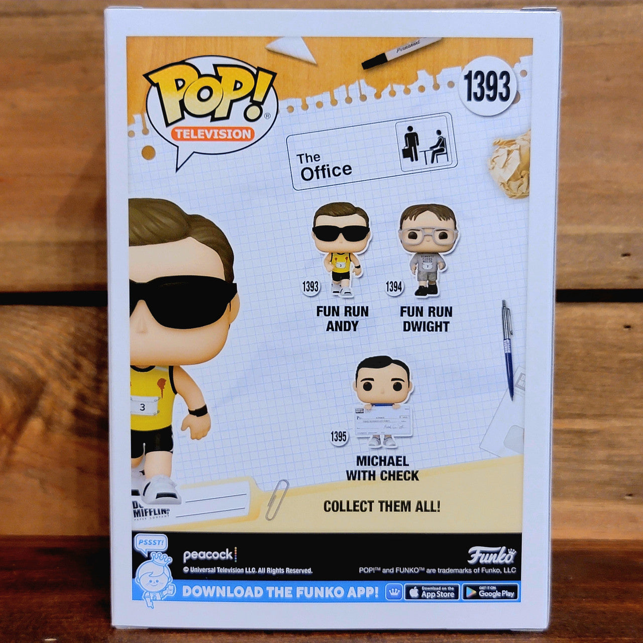 Andy 1393 The Office Fun Run Television Funko Pop! Vinyl Figure