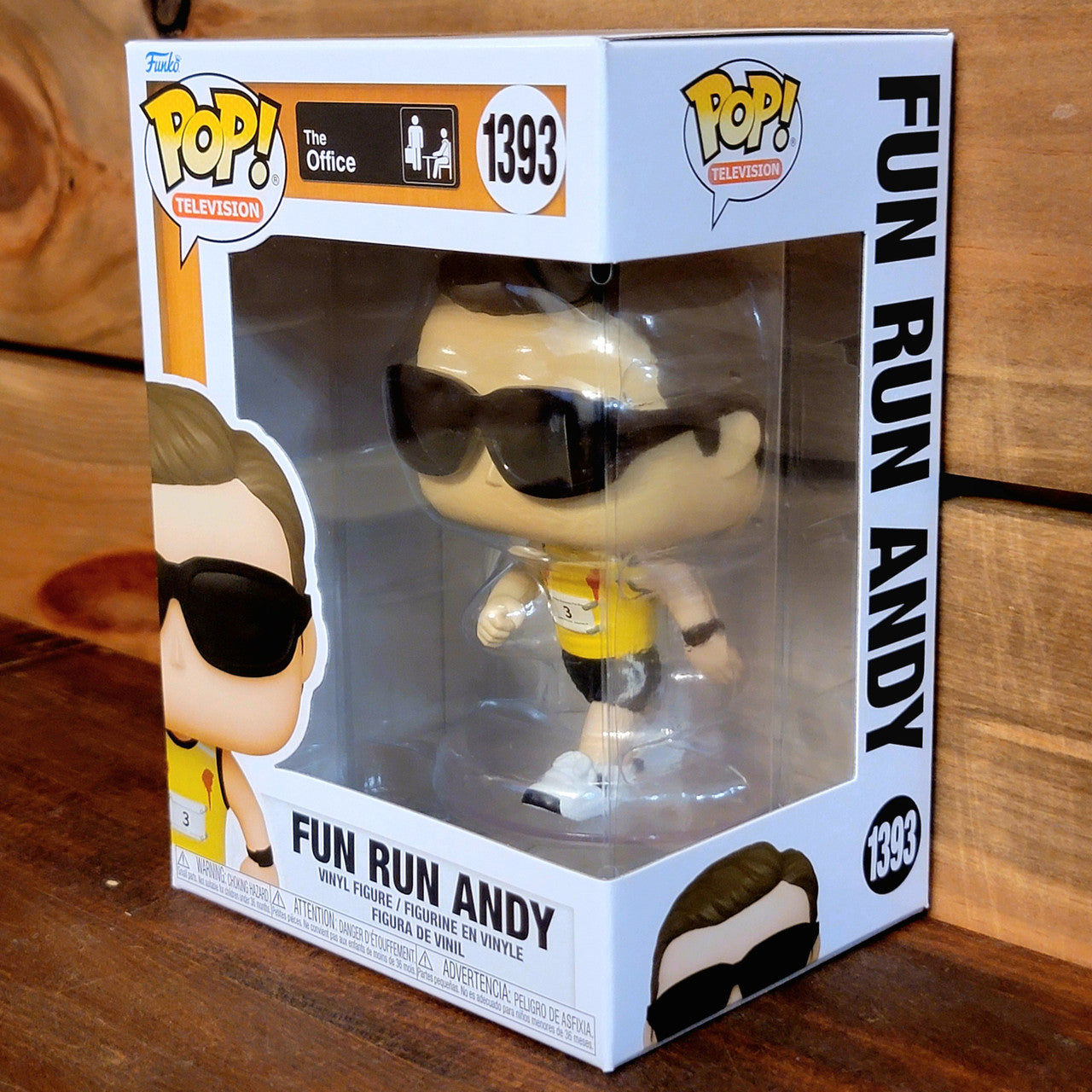 Andy 1393 The Office Fun Run Television Funko Pop! Vinyl Figure