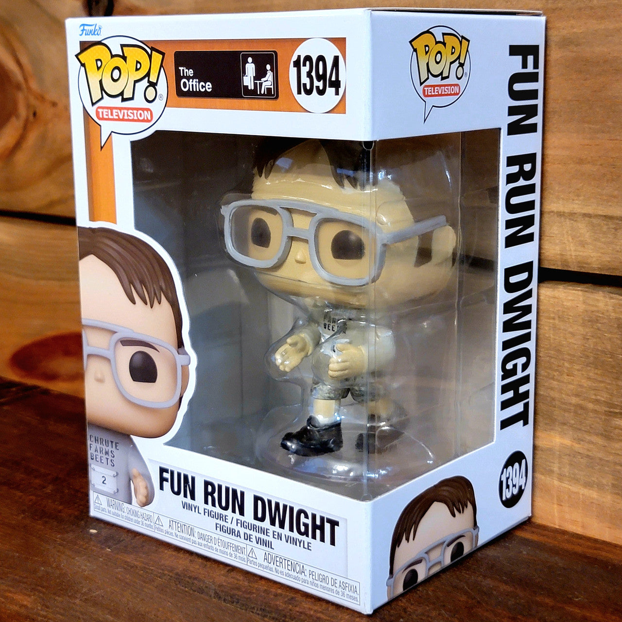 Dwight Schrute 1394 The Office Fun Run Television Funko Pop! Vinyl Figure