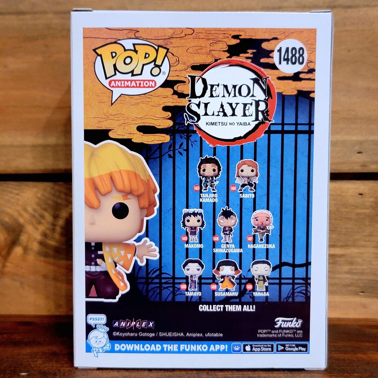 Zenitsu Agatsuma 1488 Demon Slayer Funko Pop! Vinyl Figure EE Exclusive