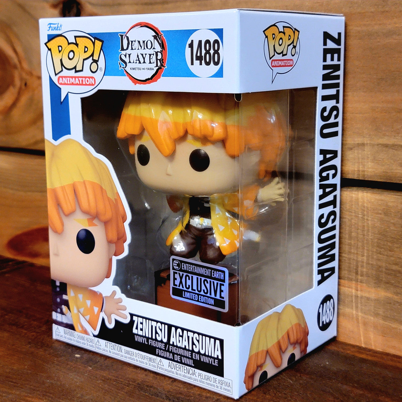 Zenitsu Agatsuma 1488 Demon Slayer Funko Pop! Vinyl Figure EE Exclusive