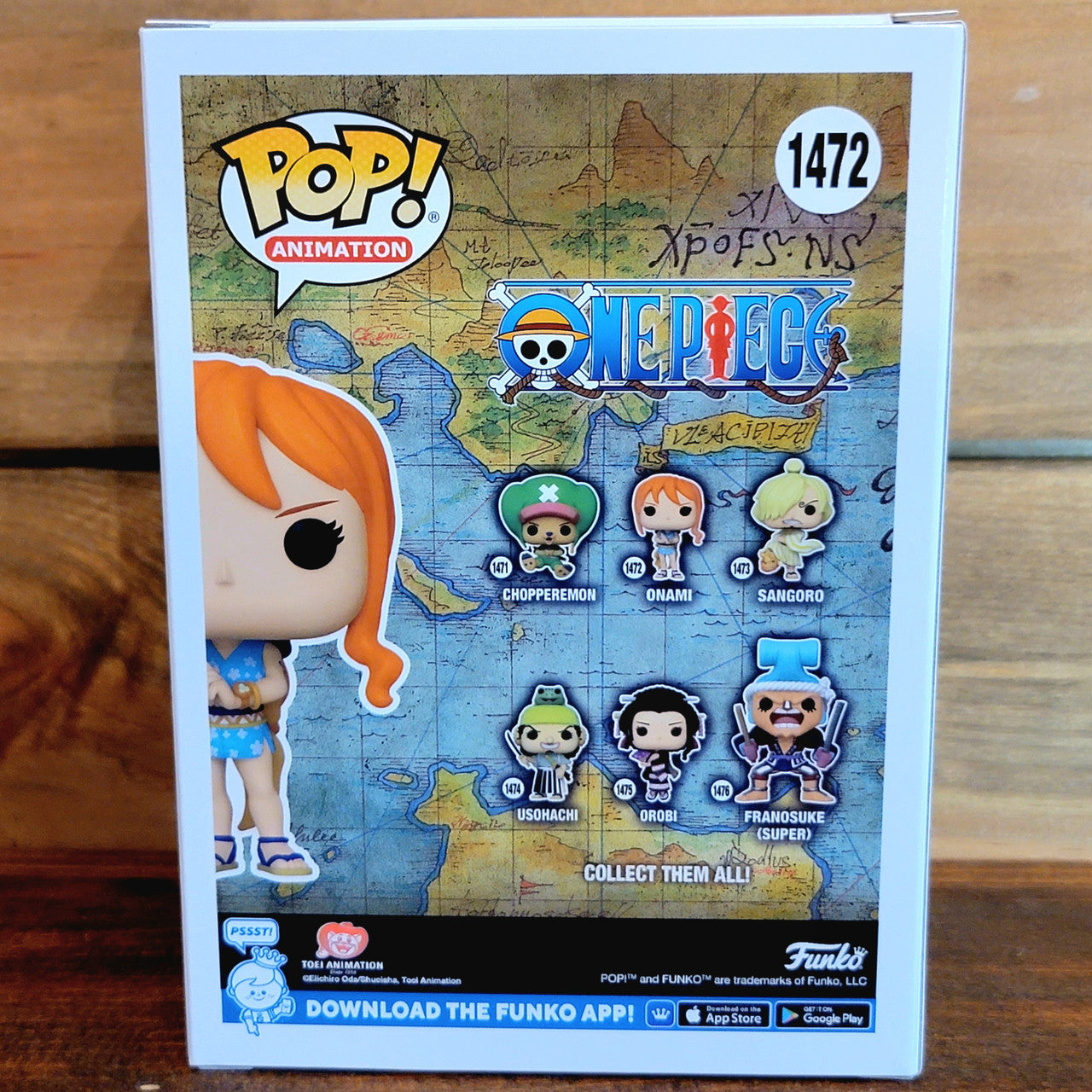 Onami Wano 1472 Nami One Piece Anime Animation Funko Pop! Vinyl Figure