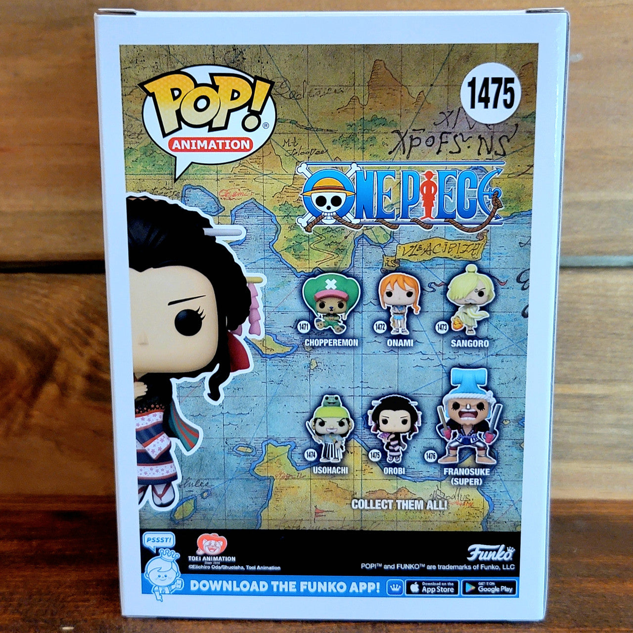 Orobi Wano 1475 Nico Robin One Piece Anime Animation Funko Pop! Vinyl Figure