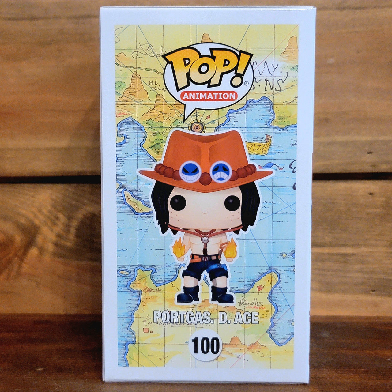 Portgas D Ace 100 One Piece Anime Animation Funko Pop! Vinyl Figure