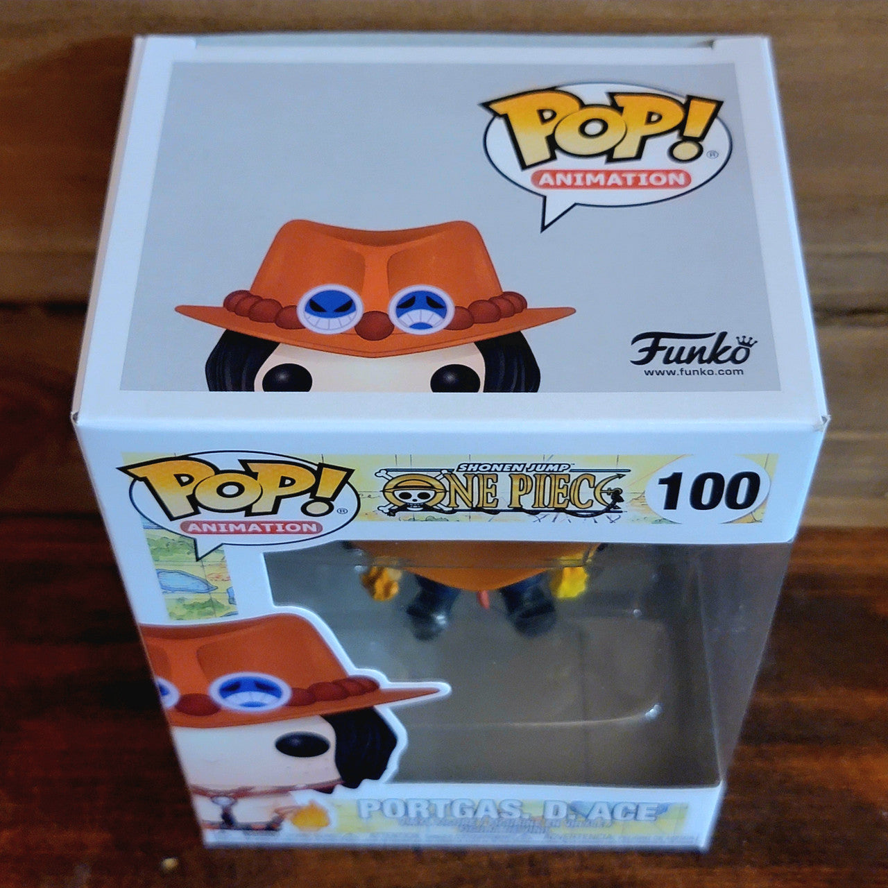 Portgas D Ace 100 One Piece Anime Animation Funko Pop! Vinyl Figure