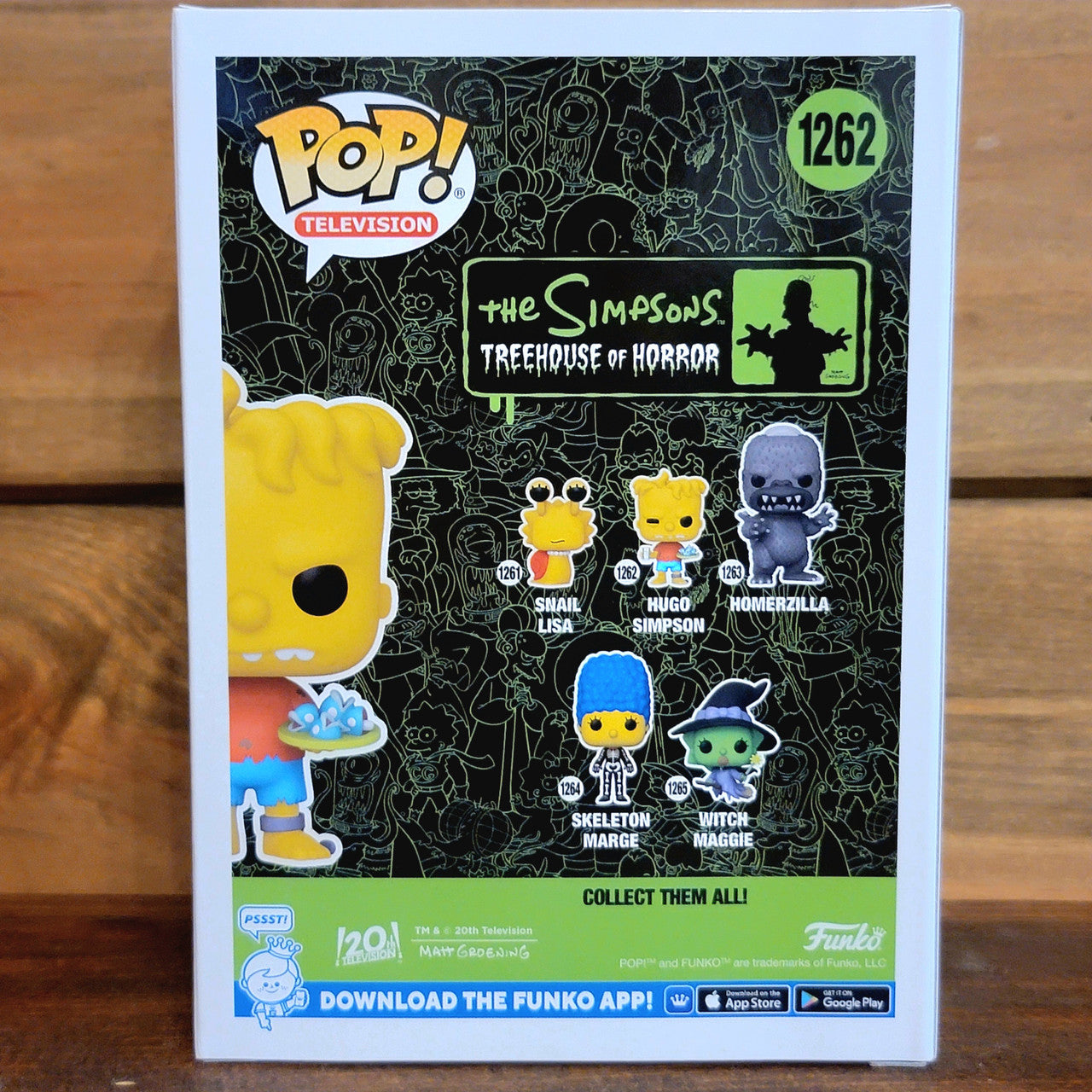 Hugo Simpson 1262 Simpsons Tree House of Horrors Funko Pop! Vinyl Figure