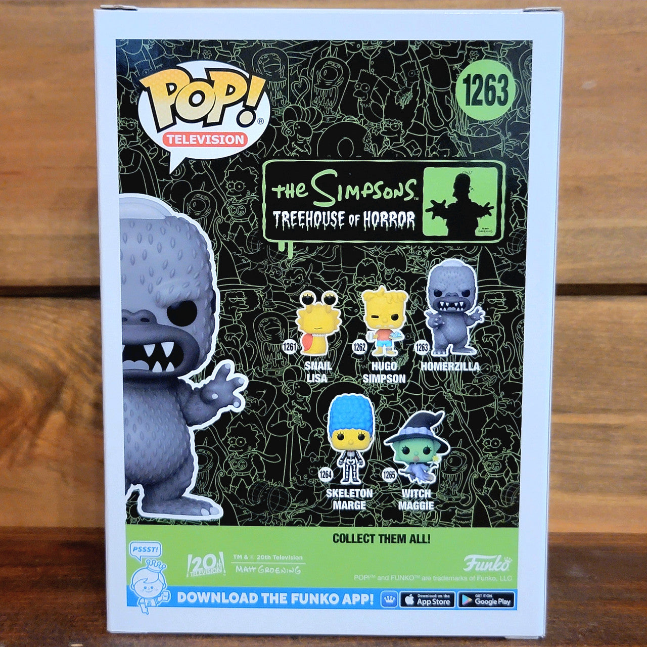 Homerzilla 1263 Simpsons Tree House of Horrors Funko Pop! Vinyl Figure