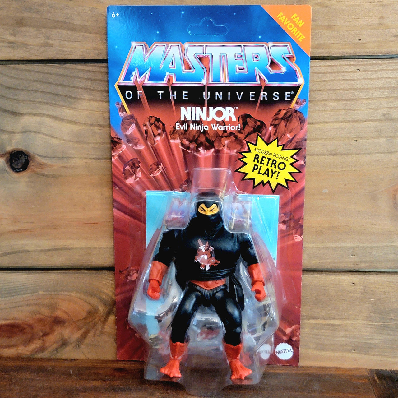 Ninjor Masters of the Universe MOTU Origins  6 in Action Figure Unpunched