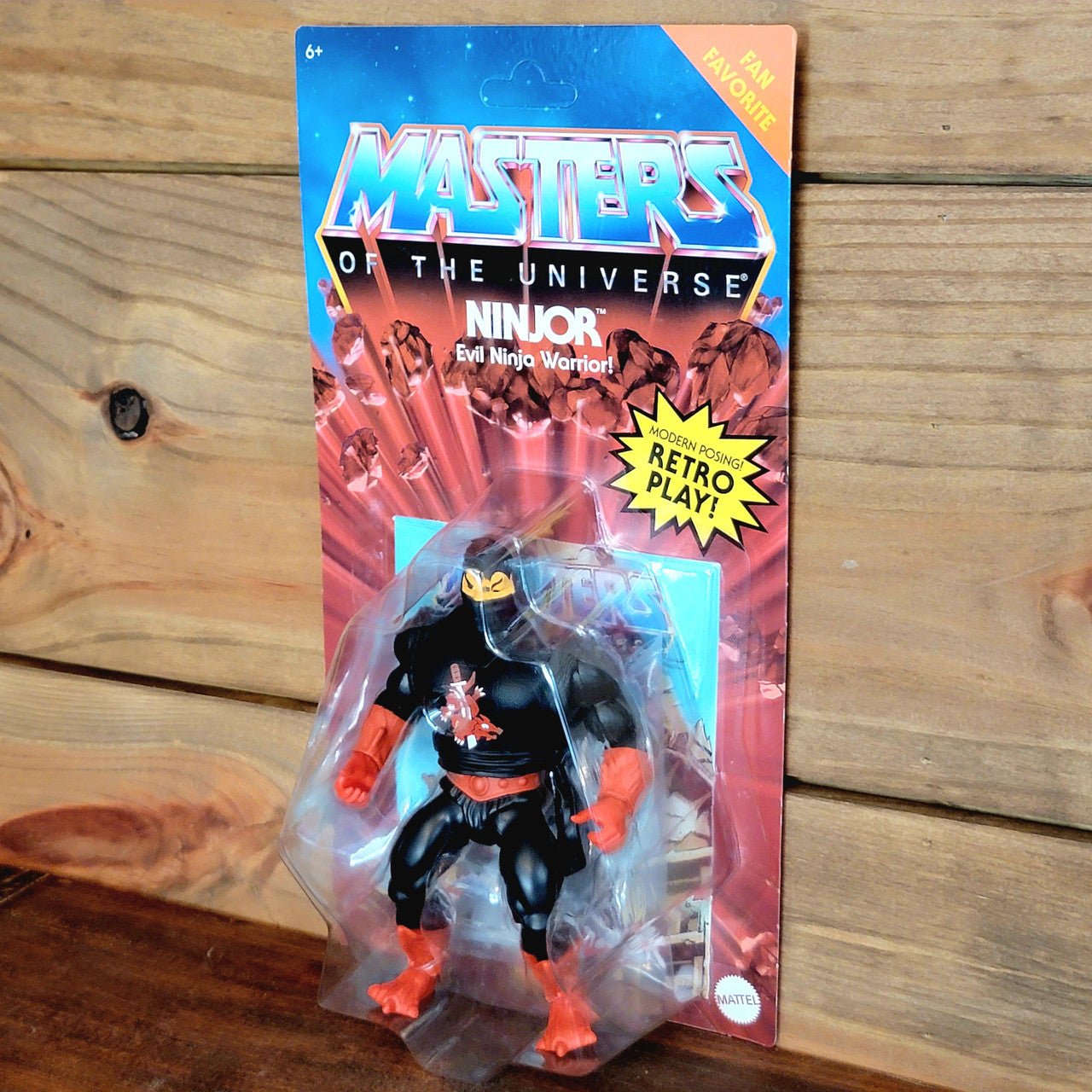 Ninjor Masters of the Universe MOTU Origins  6 in Action Figure Unpunched