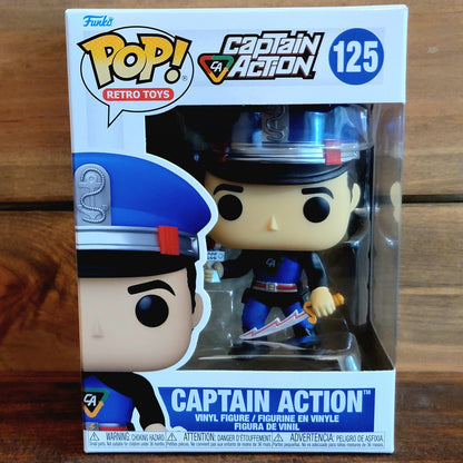 Captain Action 125 Original Super Hero Retro Toys Funko Pop! Vinyl Figure