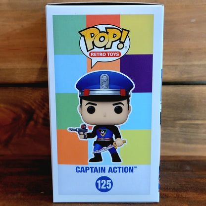 Captain Action 125 Original Super Hero Retro Toys Funko Pop! Vinyl Figure