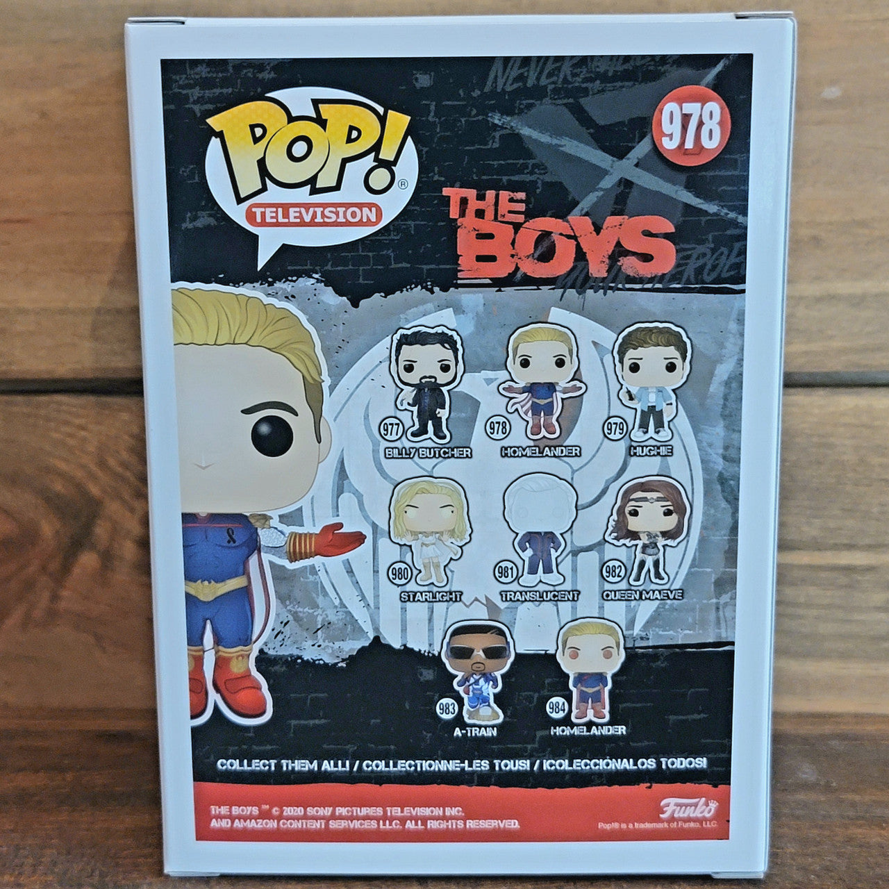 Homelander 978 Levitating The Boys Television Funko Pop! Vinyl Figure