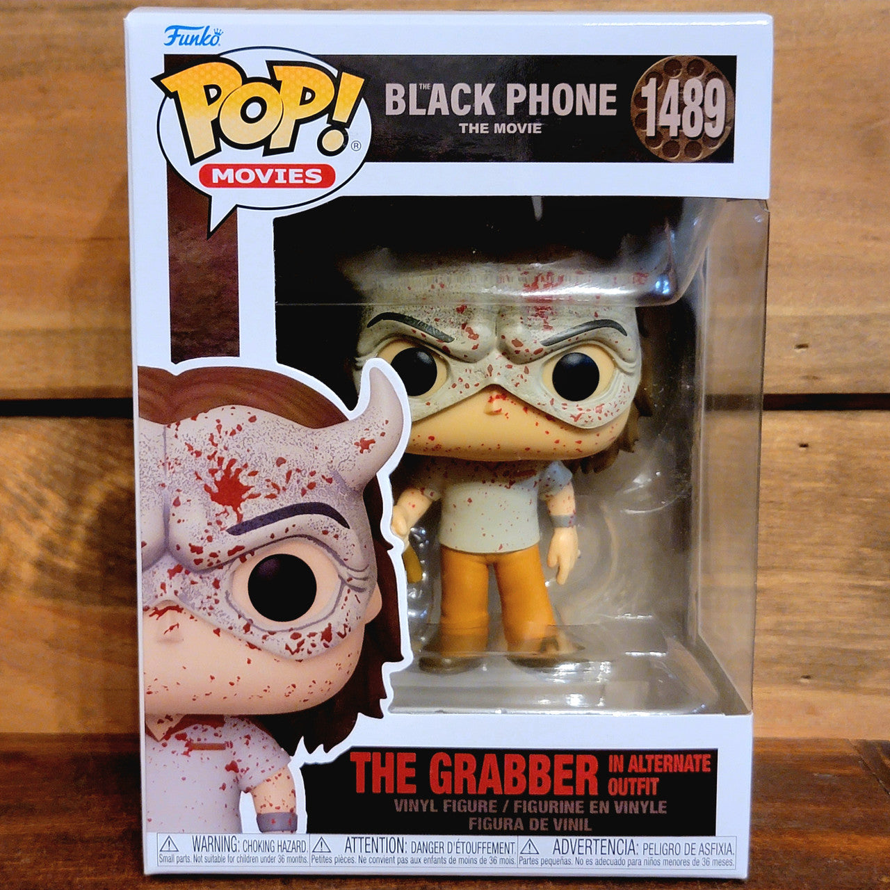 The Grabber 1489 Bloody Black Phone Horror Movies Funko Pop! Vinyl Figure