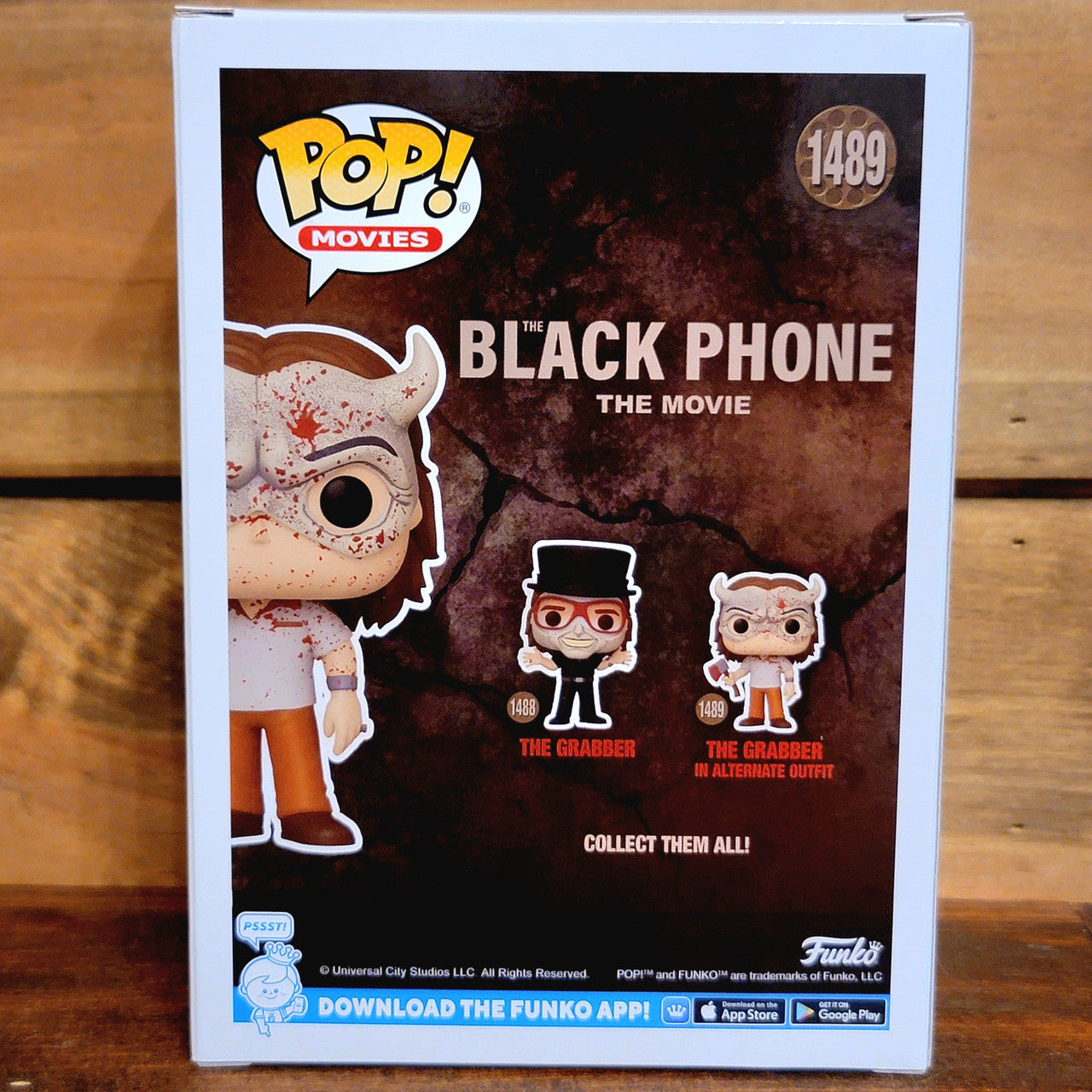 The Grabber 1489 Bloody Black Phone Horror Movies Funko Pop! Vinyl Figure