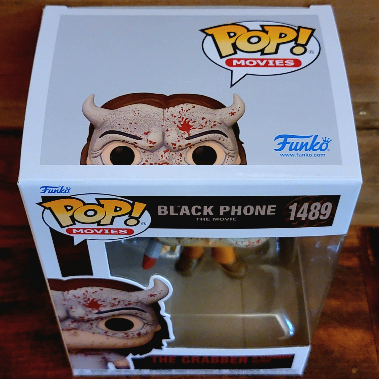 The Grabber 1489 Bloody Black Phone Horror Movies Funko Pop! Vinyl Figure