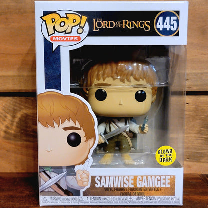 Samwise Gamgee 445 GITD Lord of the Rings LOTR Movies Funko Pop! Vinyl Figure