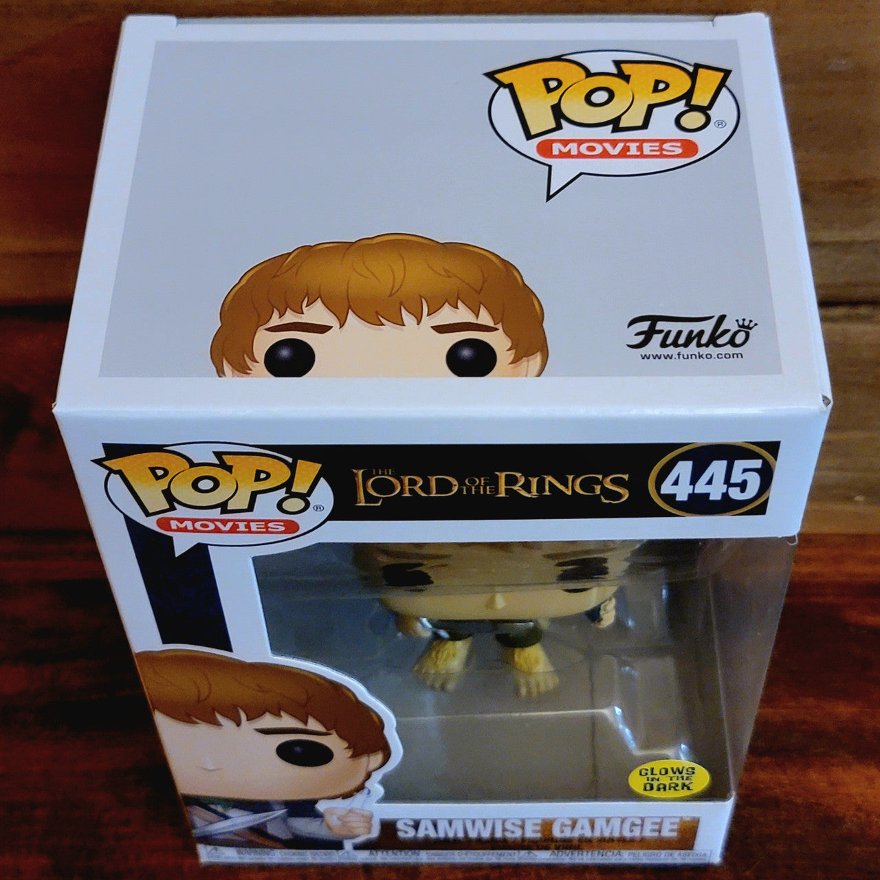 Samwise Gamgee 445 GITD Lord of the Rings LOTR Movies Funko Pop! Vinyl Figure