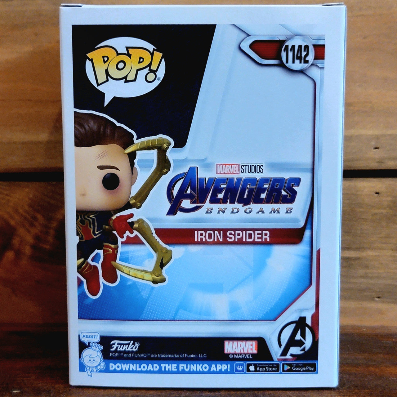 Iron Spider Man 1142 Avengers Endgame Marvel Funko Pop! Vinyl Figure