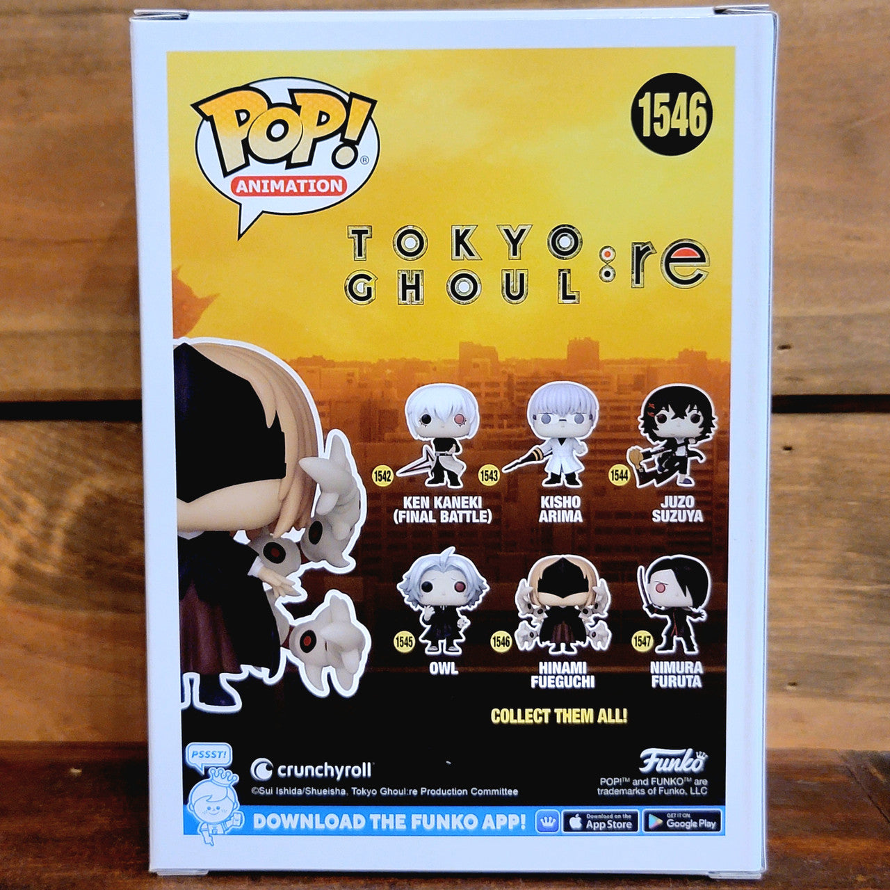 Hinami Fueguchi 1546 Tokyo Ghoul : re Anime Funko Pop! Vinyl Figure