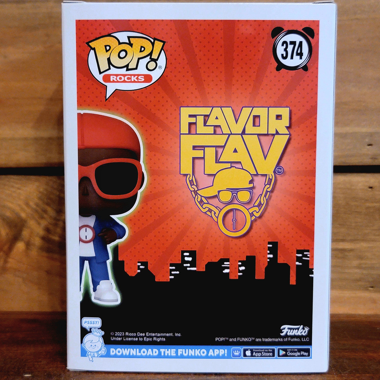 Flavor Flav 374 Flavor of Love Rocks Funko Pop! Vinyl Figure