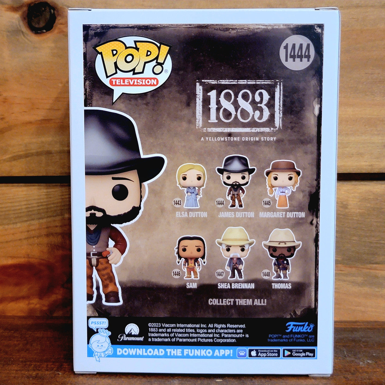 James Dutton 1444 Yellowstone 1883 Television Funko Pop! Vinyl Figure