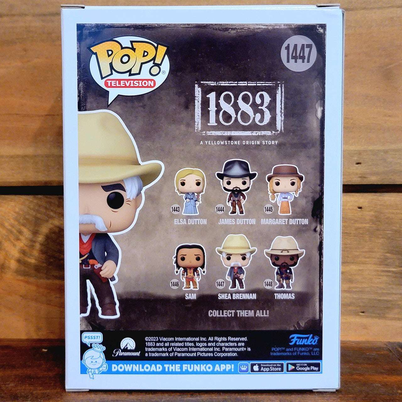 Shea Brennan 1447 Yellowstone 1883 Television Funko Pop! Vinyl Figure