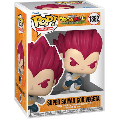 Super Saiyan God Vegeta 1862 Dragon Ball Super: Broly Funko Pop Vinyl Figure