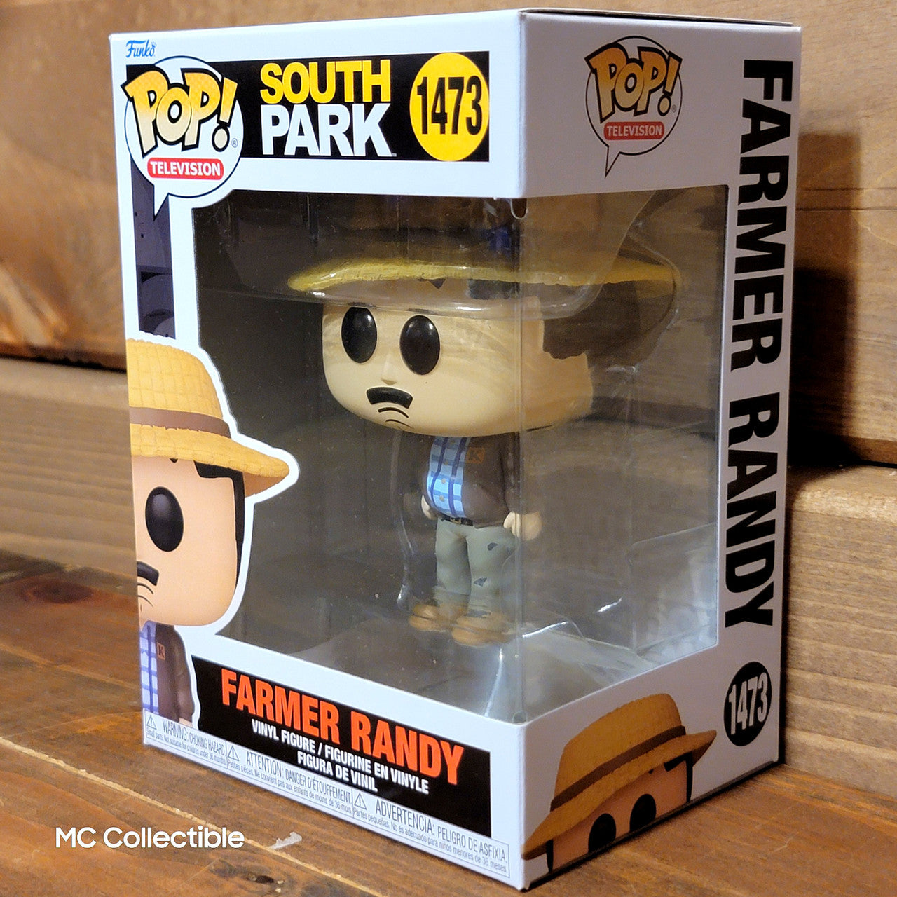 Farmer Randy Marsh 1473 Tegridy Farms South Park Television Funko Pop! Vinyl Fig