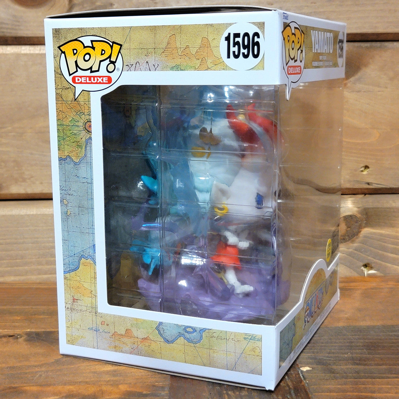 Yamato 1596 One Piece Anime Deluxe GITD Funko Pop! Vinyl Figure EE Exclusive