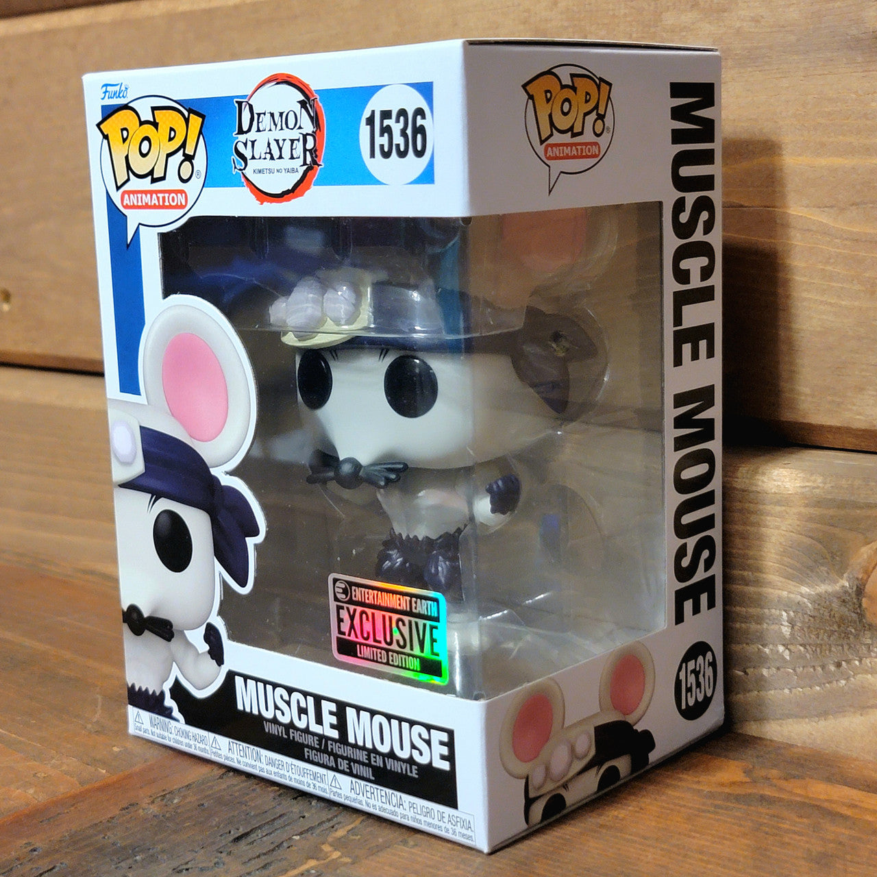 Muscle Mouse 1536 Demon Slayer Anime Animation Funko Pop! Vinyl Figure Exclusive