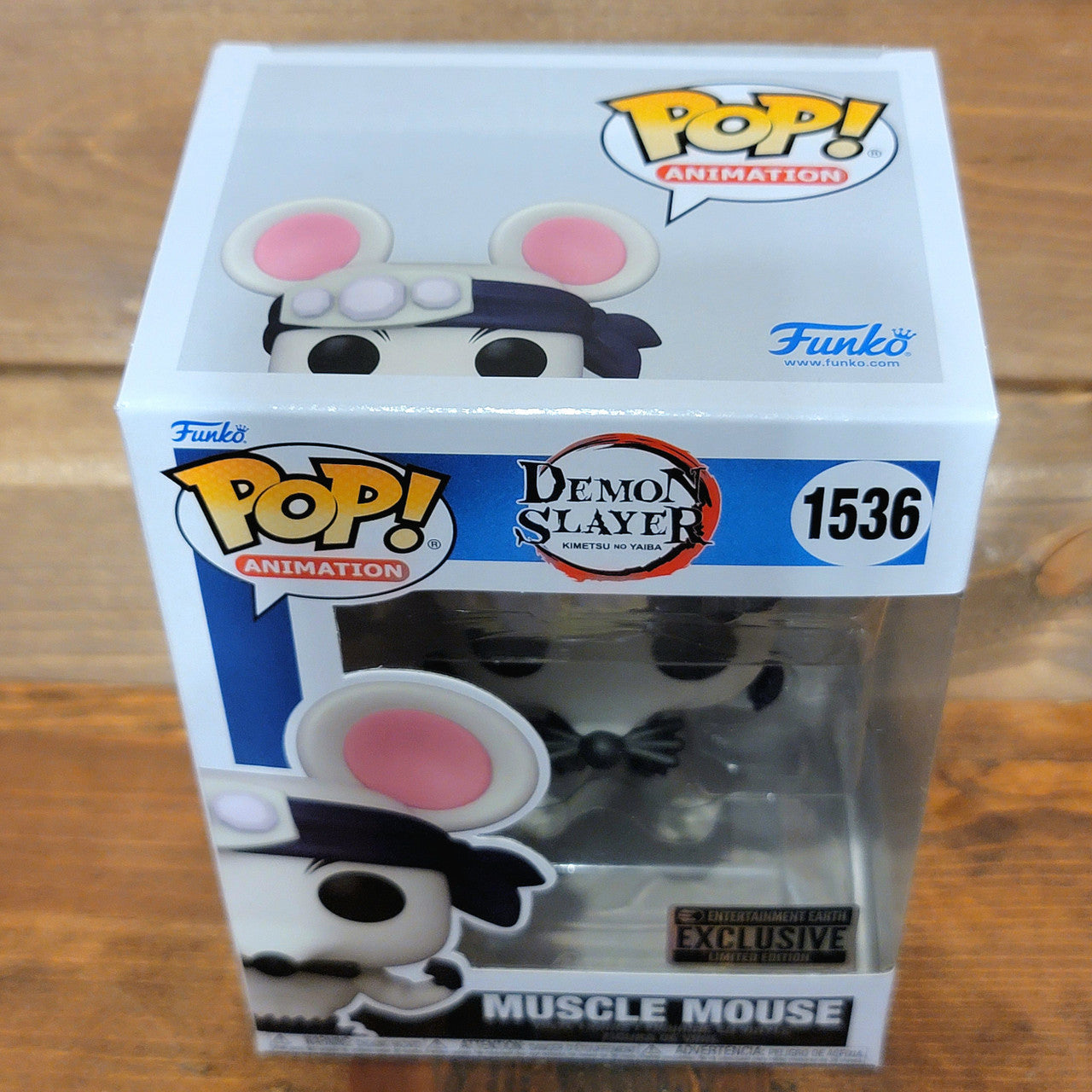 Muscle Mouse 1536 Demon Slayer Anime Animation Funko Pop! Vinyl Figure Exclusive