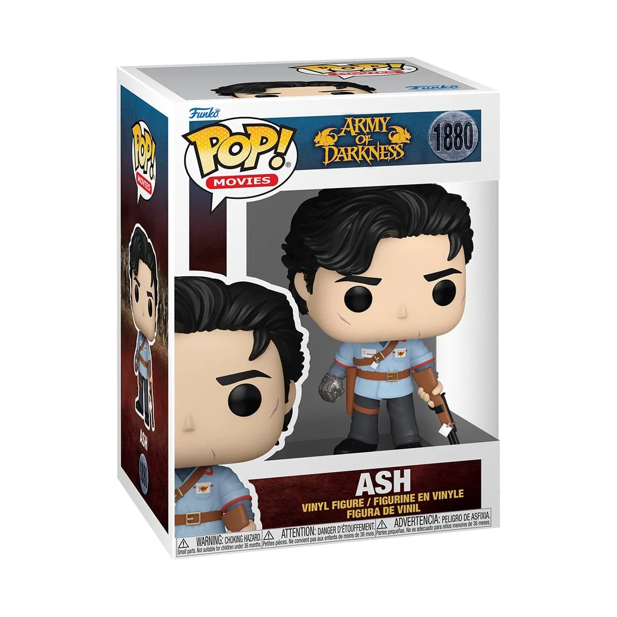 Ash with Boomstick 1880 Army of Darkness Evil Dead Funko Pop Vinyl Figure