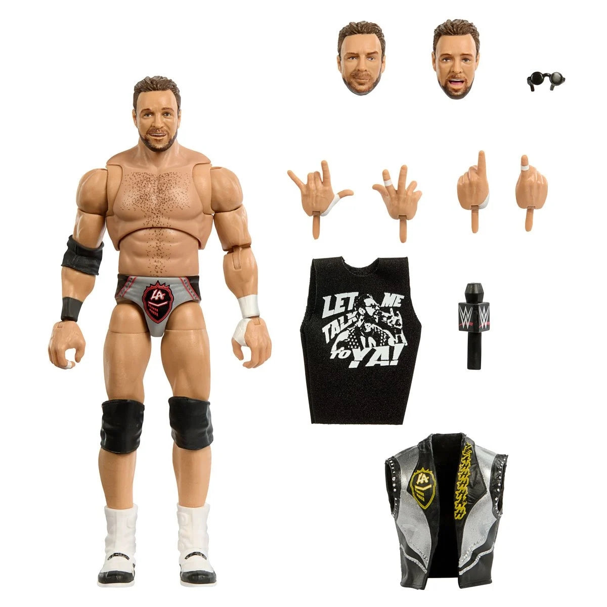 LA Knight WWE Ultimate Edition 6 in Action Figure