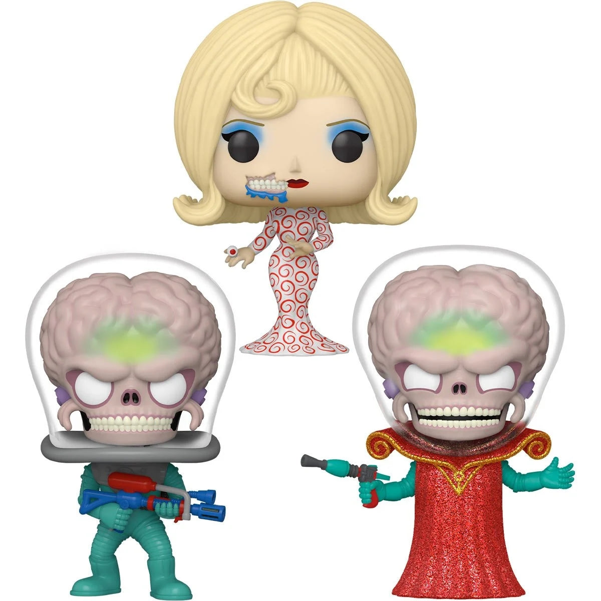 Mars Attacks Funko Pop Vinyl Figure Set