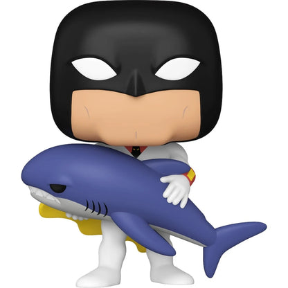 Space Ghost Coast to Coast 1770 w/ Shark Funko Pop Plus Vinyl Figure