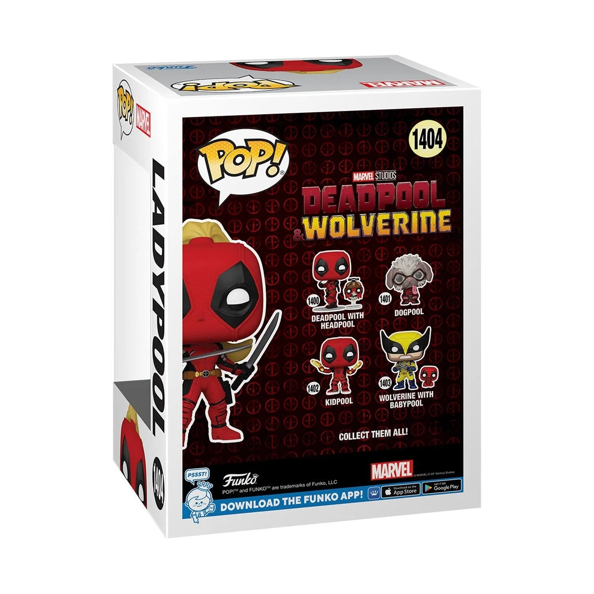 Ladypool with Swords 1404 Deadpool & Wolverine Funko Pop Vinyl Figure