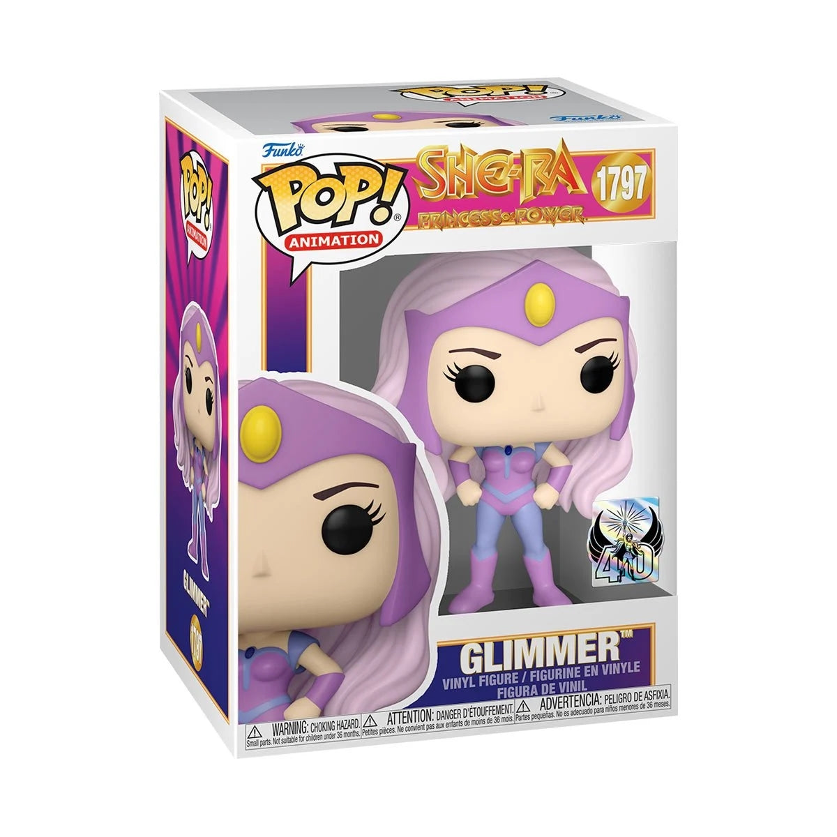 She-Ra: Princess of Power 40th Anniversary Funko Pop Vinyl Figure Set