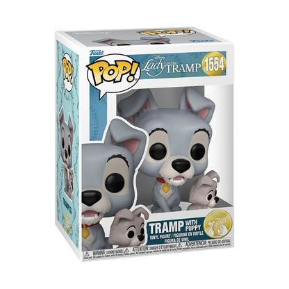 Lady and the Tramp 70th Anniversary Funko Pop Vinyl Figure Set