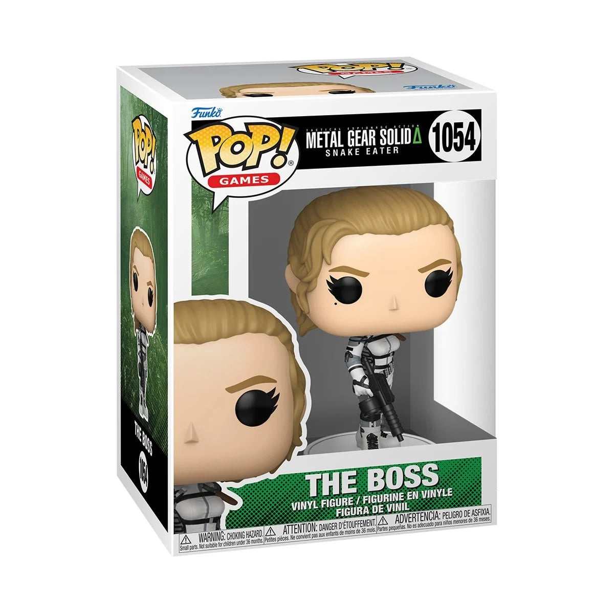 Metal Gear Solid Delta Snake Eater The Boss 1054 Funko Pop Vinyl Figure