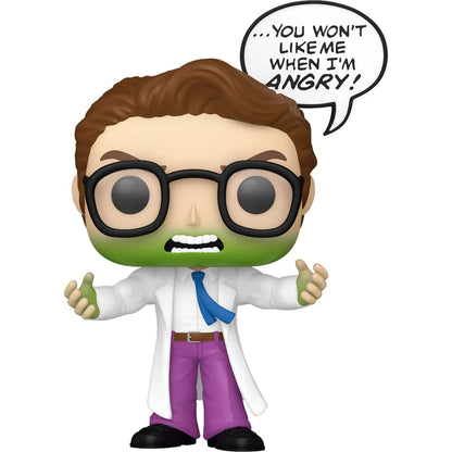 Marvel Hulk Bruce Banner (Don't Make me Angry) 1417 Funko Pop Vinyl Figure