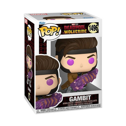 Blade, Gambit, X-23 Deadpool & Wolverine Movie Wave 3 Funko Pop Vinyl Figure Set